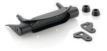 Rizoma Adaptateur Clignotant arriere selle monoplace, noir,