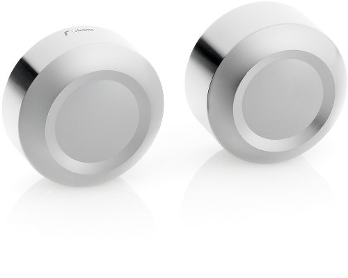 Rizoma crash pads rear wheel axle, silver