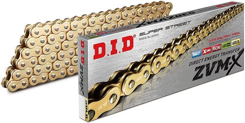 DID chain ZVMX 520 (G&G) 94 links open with hollow rivet