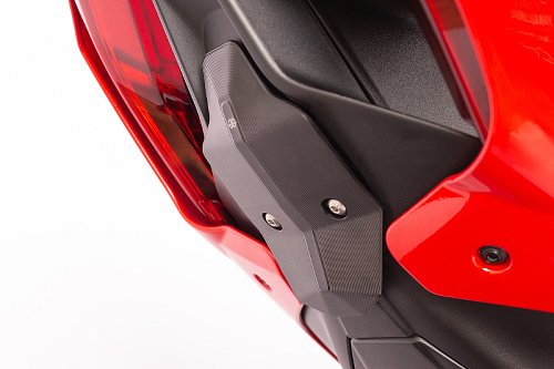 Gilles cache support de plaque, noir - Ducati V4, S