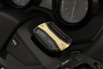 GILLES Brake fluid container cover front, black-gold -