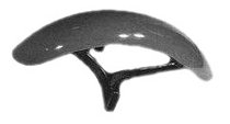 Diopa Mudguard front gfk - Ducati 750, 900, 1000 Monster