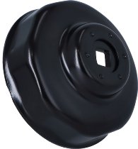 Ölfilterschlüssel, 8 Ecken, Ø76mm, schwarz