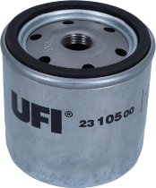 UFI Filtro de aceite `2310500`, 15 esquinas, Ø76mm, altura