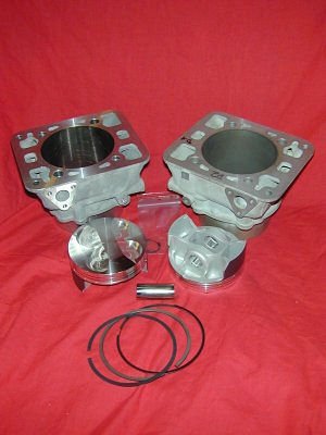 Ducati Cylinder kit inclusive pistons, 96 mm, 955 ccm, 20 mm