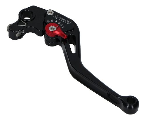 Synto brake lever black/red short version