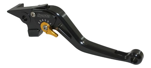 Synto brake lever black/golden short version