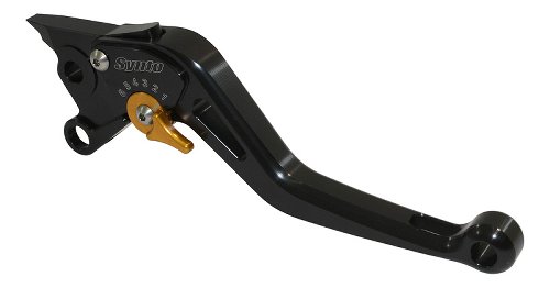 Synto brake lever black/golden short version