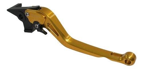 Synto brake lever golden/black long version