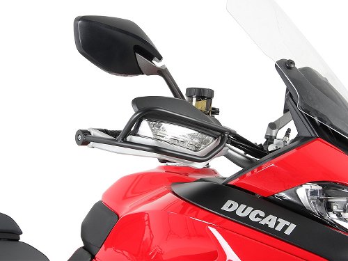 Hepco & Becker Handguard kit, Black - Ducati Multistrada