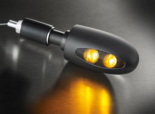 Kellermann Blinker BL 1000 Dark schwarz vorne