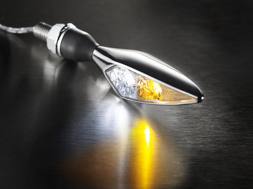 Kellermann indicator micro Rhombus PL chrome front right