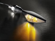 Kellermann indicator micro Rhombus Extreme black front