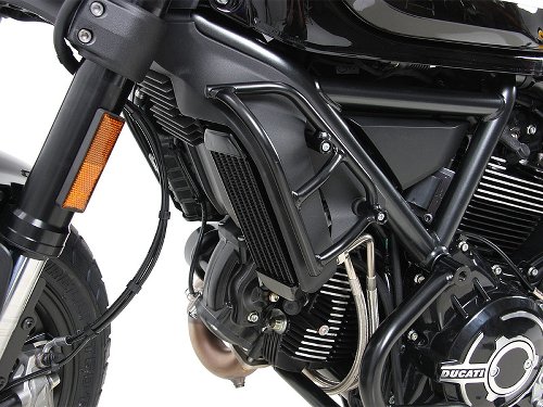 Hepco & Becker radiator protection, Black - Ducati 800