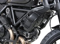 Hepco & Becker radiator protection, Black - Ducati 800