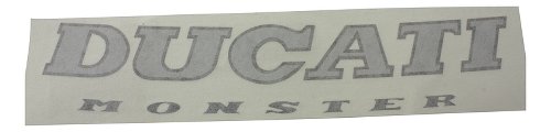 Ducati Fuel tank sticker gold/silver/black - 400, 600, 750,