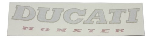 Ducati Fuel tank sticker gold/silver/red - 400, 600, 750,