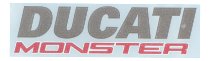 Ducati Fuel tank sticker - 1200 Monster S 2014-2016