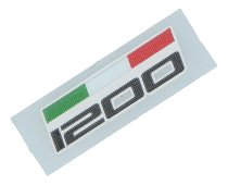 Ducati Sticker fuel tank `Italian flag 1200` - 1200 Monster