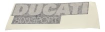 Ducati Aufkleber l. ·UCATI 800 SPORT·