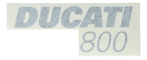 Ducati autocollant ´DUCATI 800 Desmodue´ gris foncé