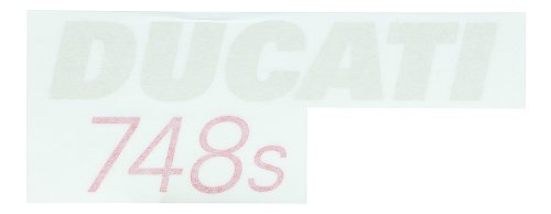 Ducati Sticker fairing white right side - 748 S