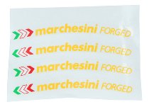 Ducati Sticker rim ´Marchesini forged´ yellow - 1098, 1198,