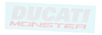 Ducati Sticker fuel tank ´Ducati Monster´ - 797, 821 Monster