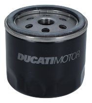 Ducati oil filter, 8 corners, Ø76mm, height 70mm, black -