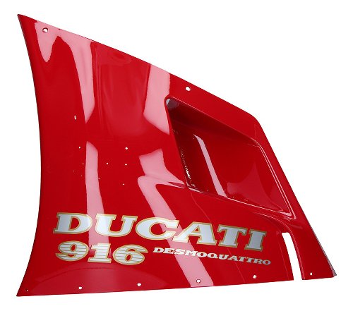 Ducati Seitenverkleidung links, oben, rot - 916, Senna, SP,