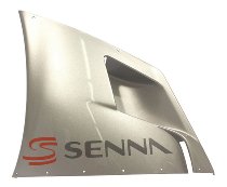Ducati Side cover, upper left hand, silver - 916 Senna NML