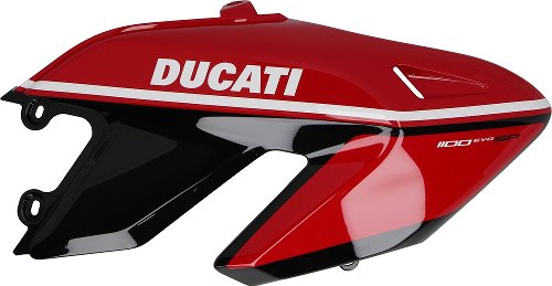 Ducati Side fairing, right side, red - 1100 Hypermotard Evo