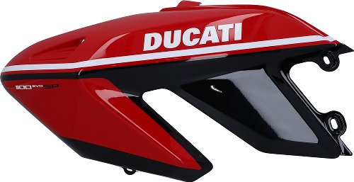 Ducati Seitenverkleidung, links, rot - 1100 Hypermotard Evo