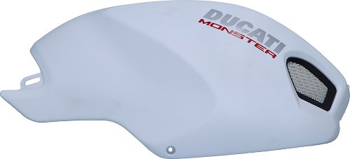 Ducati carenado derecho, blanco