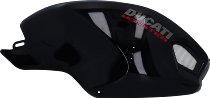 Ducati tapa del tanque derecha, negra M1100EVO