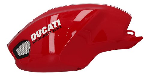 Ducati Fuel tank fairing left side, red/white - 795, 1100