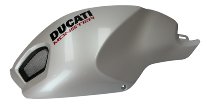 Ducati Tankverkleidung links, weiß - 696, 1100 S Monster