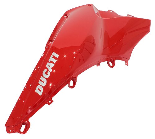 Ducati Fuel tank fairing left side, red - 1200 Multistrada,