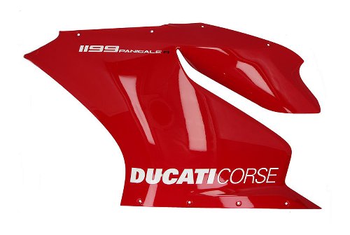 Ducati Side fairing left side, upper, red - 1199 Panigale R