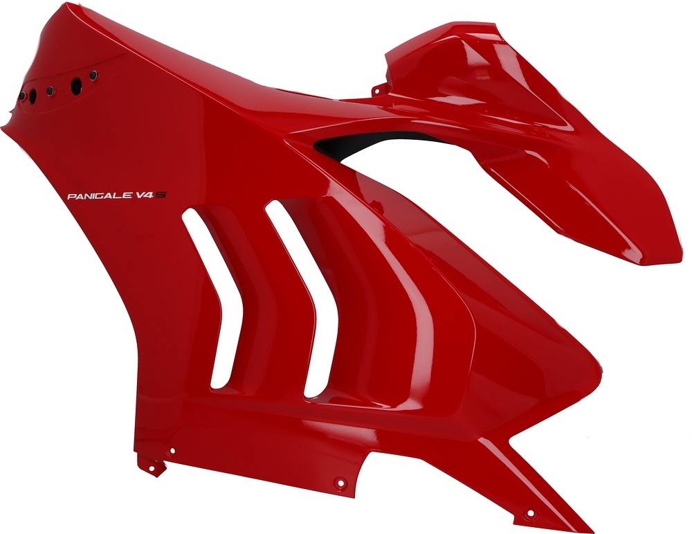 Ducati Side fairing left side, upper, red - V4 S Panigale