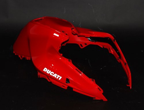 Ducati Fuel tank fairing red - V4, S Multistrada