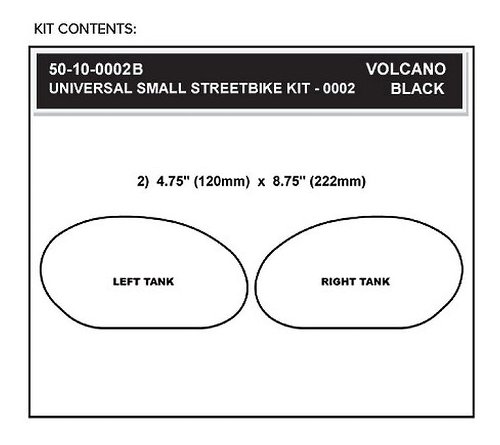 Stompgrip Volcano black, universal small