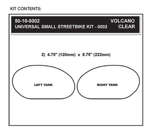 Stompgrip Volcano clear, universal small