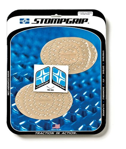 Stompgrip Volcano clear, universal oval