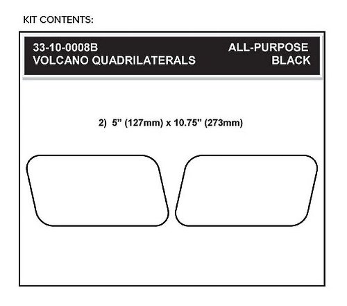 Stompgrip Volcano, black - Universal Square