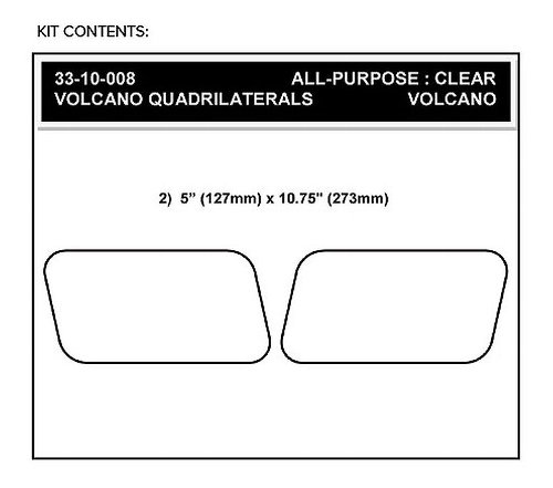 Stompgrip Volcano, clear - Universal Square