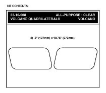 Stompgrip Volcano, clear - Universal Square