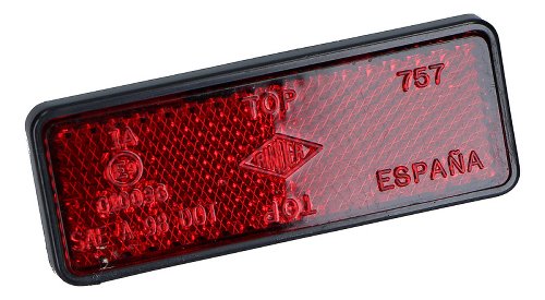 Evotech License plate holder complete, black - Aprilia 125