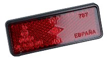 Evotech License plate holder complete, black - Aprilia 125