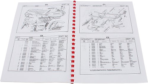 Moto Guzzi Ersatzteilkatalog - V35 II